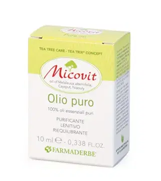 Farmaderbe Micovit Olio Malaleuca Lenitivo Purificante Pelle 10 ml