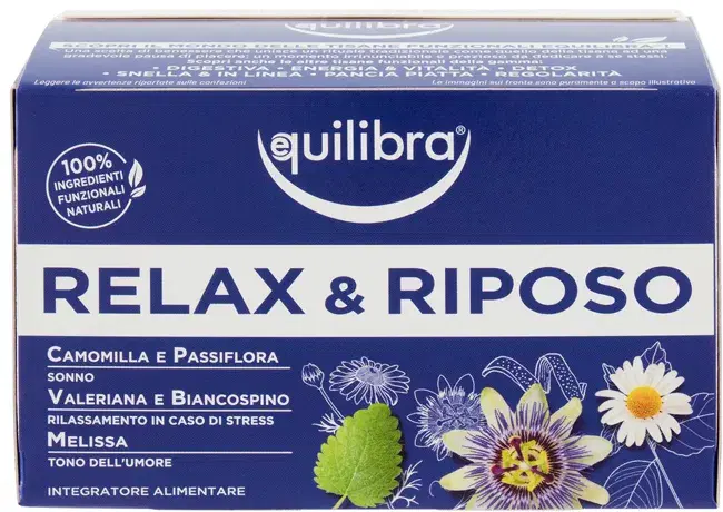 Tisana Relax e Riposo con 15 Filtri