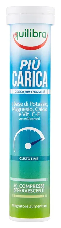 Equilibra Più Carica Integratore Vitamine e Sali Minerali 20 Compresse Ef