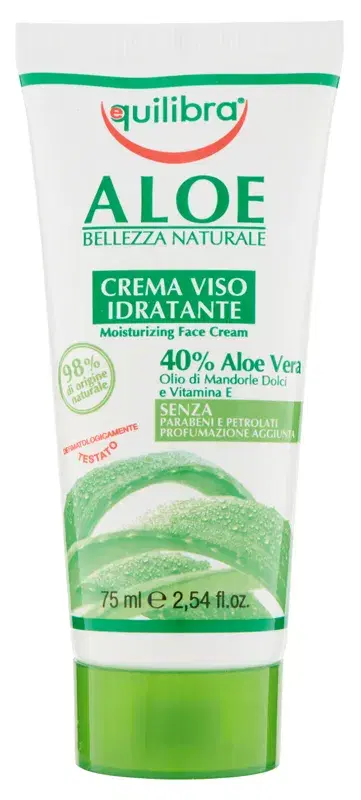 Aloe Crema Viso Equilibra Idratante e Lenitiva - 75 ml