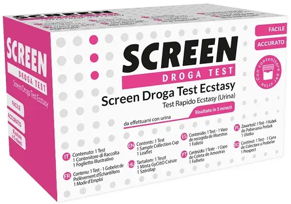 SCREEN DROGA TEST ECSTASY