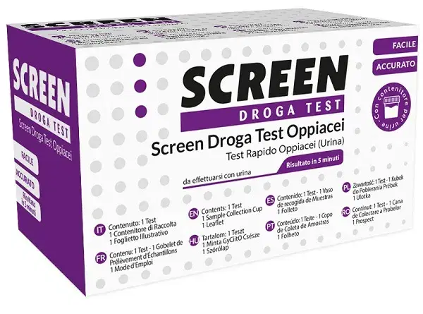 Screen Droga Test Oppiacei Rilevazione dalle Urine