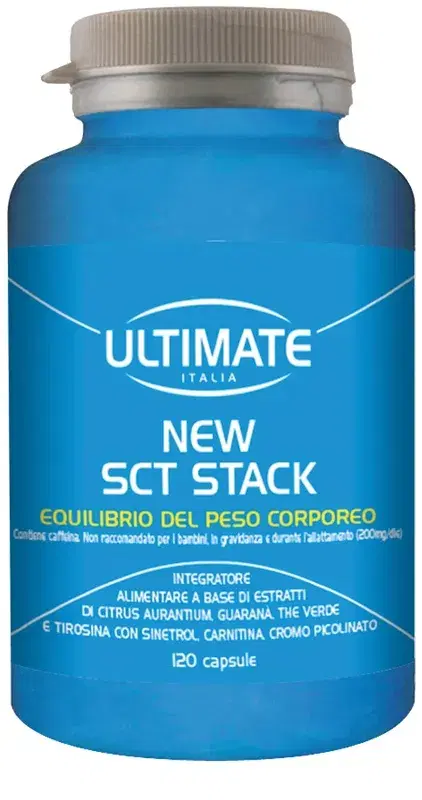 Ultimate Italia Sct Stack Integratore Metabolismo Brucia Calorie 120 Capsule