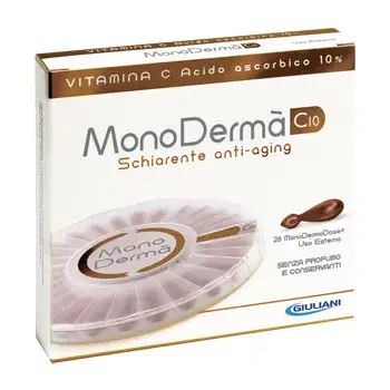 MonoDermà Vitamine C10 Trattamento Gel Luminosità Anti-Macchie 30 cps vegetali