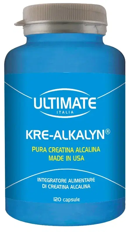 Ultimate Italia Kre Alcalyn Integratore Creatina Alcalina 120 Capsule