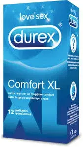 DUREX COMFORT XL 12PZ