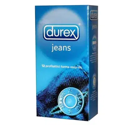 Durex Settebello Jeans Profilattici Vestibilità Regular 12 Pezzi