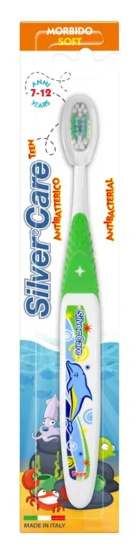 Silver Care Junior Teen Tynex Spazzolino Medio Antibatterico 7-12 Anni