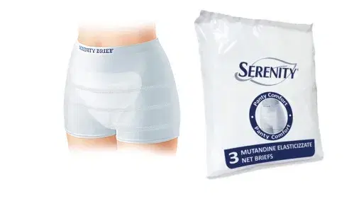 Serenity Mutandine Assorbenti Panty Comfort Misura S 3 Pezzi