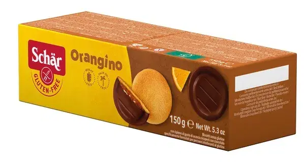Schar Orangino Biscotti Senza Glutine Con Ripieno All'Arancia 150 g
