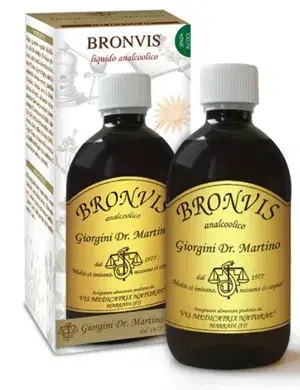 Dr. Giorgini Bronvis Liquido Analcolico Integratore Vie Respiratorie 500 ml