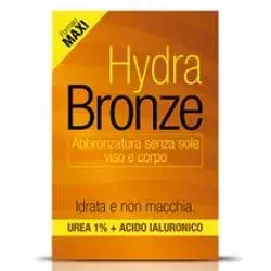 Hydra Bronze Salvietta Auto Abbronzanti Viso Corpo Formato Maxi 10 ml