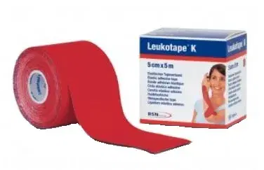 Essity Leukotape K Taping Fisioterapico 5x500 cm Rosso