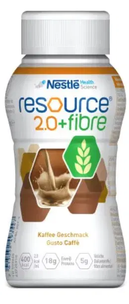 Resource 2.0+Fibre Caffè Bevanda Con Fibre 200 ml