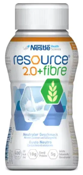 Nestle Resource 2,0 + Fibre Gusto Neutro 200 ml