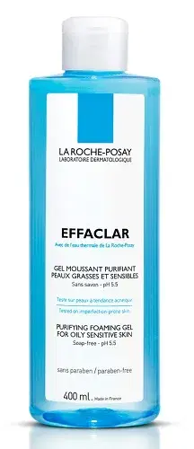 La Roche-Posay Effaclar Gel Mousse Purificante per Pelli Grasse 400 ml