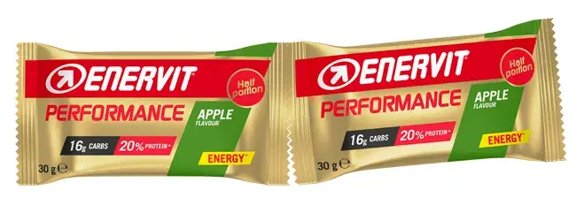 Enervit Power Sport Double Mela Barretta Energetica 2x30g