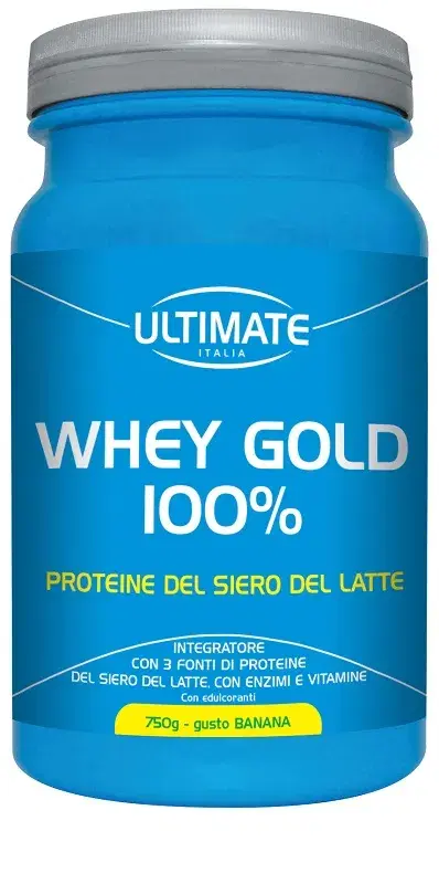 Ultimate Whey Gold 100% Banana 750g 1 Pezzo