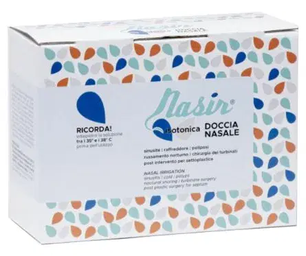 Nasir Doccia Nasale Soluzione Isotonica 10 Sacche + 1 Blister