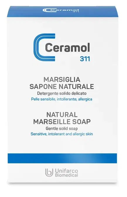 Ceramol 311 Sapone di Marsiglia Naturale 100g