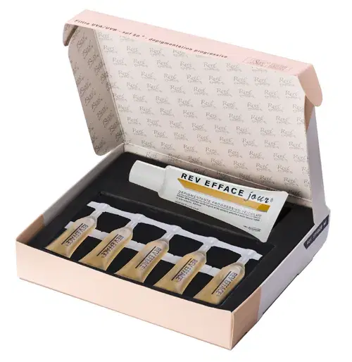 Rev Efface Kit Trattamento Depigmentante Tubo 30ml + 5 Fiale
