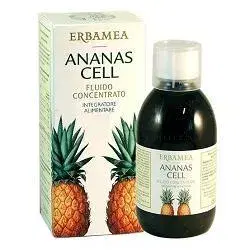 Erbamea Ananas Cell Fluido Concentrato Integratore Alimentare Cellulite 250 ml