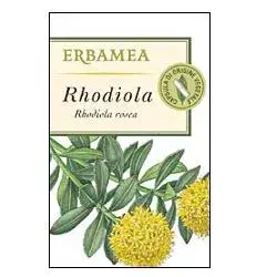 Erbamea Rhodiola Integratore per lo Stress 50 Capsule Vegane