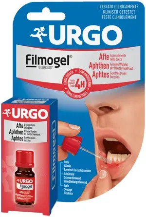 Agave Urgo Filmogel Trattamento Protettivo Afte e Lesioni Orali 6 ml