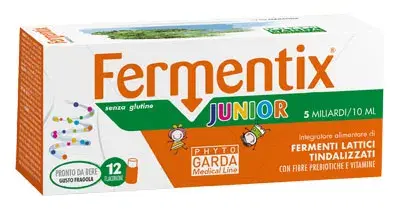 Named Fermentix Junior 5 Miliardi Integratore di Fermenti Lattici 12 Fiale 10 ml