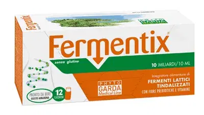 Named Fermentix 10 Miliardi Integratore di Fermenti Lattici 12 Flaconcini