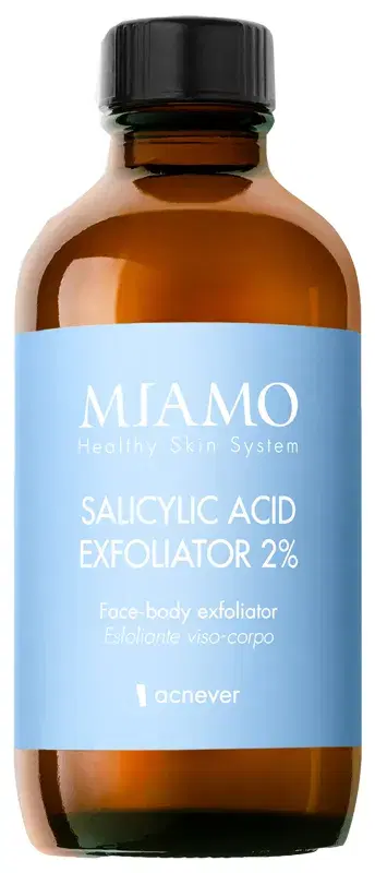 Miamo Acnever Salicylic Acid Acnever Exfoliator 2% Esfoliante Viso e Corpo 120ml
