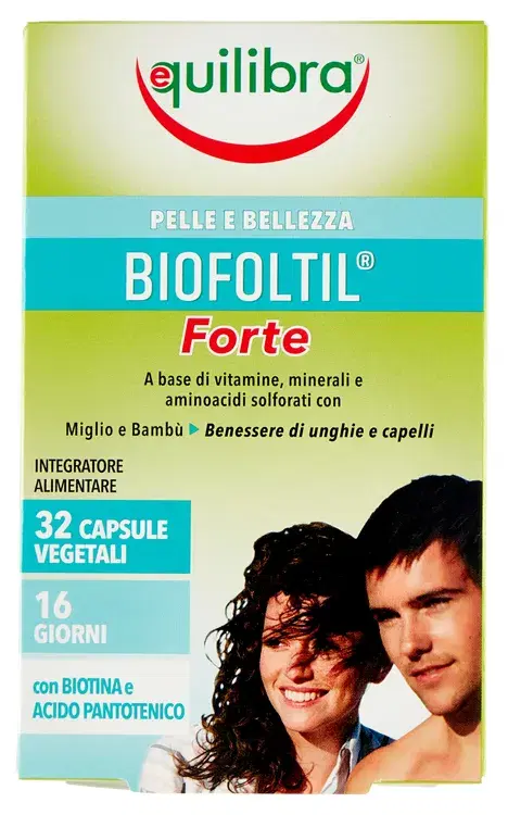 Equilibra Biofoltil Forte Integratore per Capelli 32 perle
