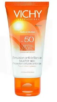 Vichy Capital Soleil Dry Touch Spf50 Emulsione Anti-Lucidità Mattificante 50 ml