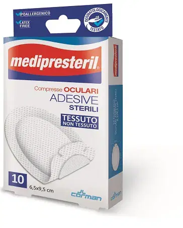 Medipresteril Garze Oculari Adesive Sterili 10 Pezzi