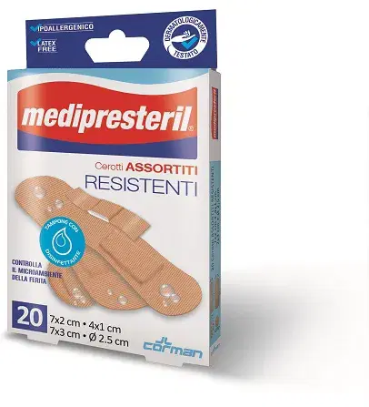 Medipresteril Cerotti Resistenti Assortiti 20 Pezzi