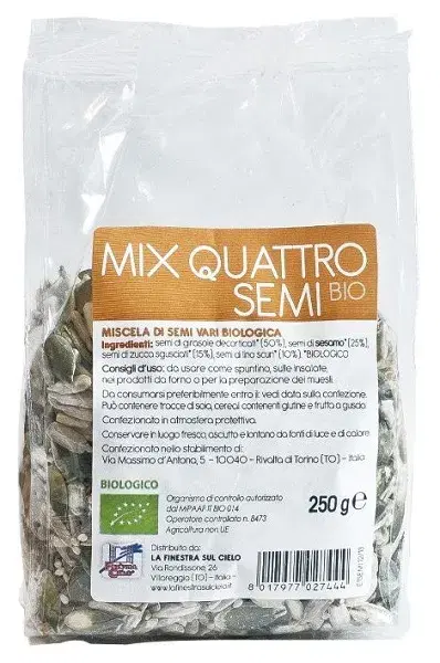 La Finestra sul Cielo Mix 4 Semi Bio 250 g