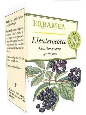 Erbamea Eleuterococco Integratore per le Difese Immunitarie 50 Opercoli
