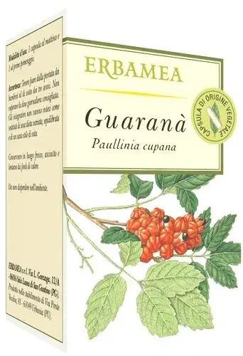 Erbamea Guarana' Integratore per stanchezza Fisica e Mentale 50 Opercoli