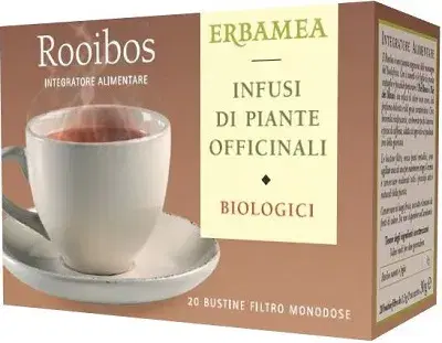 Rooibos Tea Erbamea 20Bustine Filtrate per Infusione