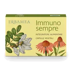 Erbamea Immunosempre Integratore per il Sistema Immunitario 30 Capsule