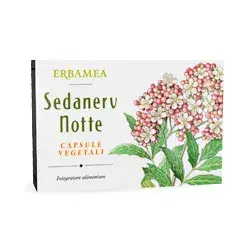 Erbamea Sedanerv Notte Integratore Alimentare Benessere Notturno 24 Capsule