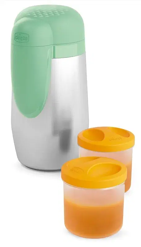 Chicco Portavivande Termico Acciaio Inox 2 Pezzi 250 ml