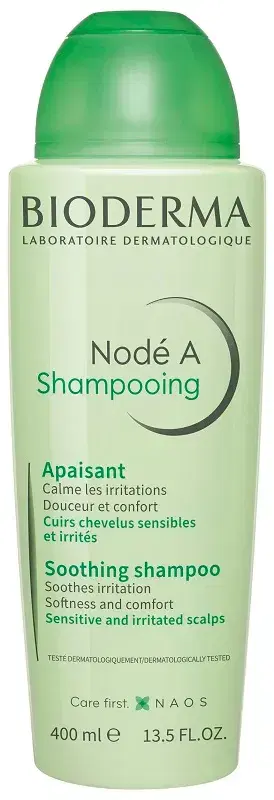 Bioderma Nodé A Shampoo Lenitivo Delicato per Cuoio Capelluto Sensibile 400 ml