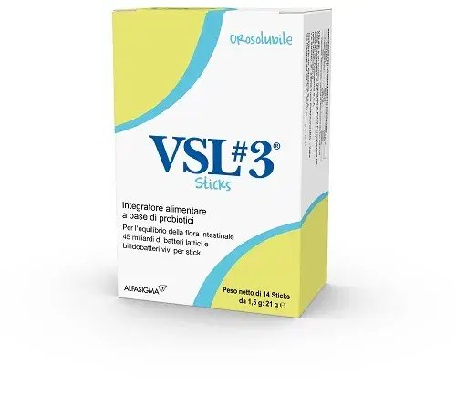 Vsl3 14 Stick Integratore Alimentare a base di Fermenti lattici vivi