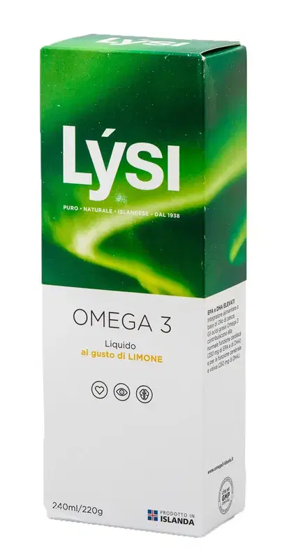 Lysi Omega 3 Liquido Al Limone 240ml