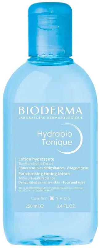 Bioderma Hydrabio Tonique Lozione Tonificante e Idratante Viso e Occhi 250 ml