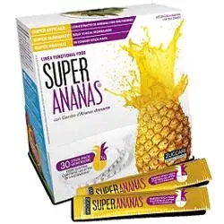 Zuccari Super Ananas Integratore Drenante e Anticellulite 30 Bustine da 10 ml