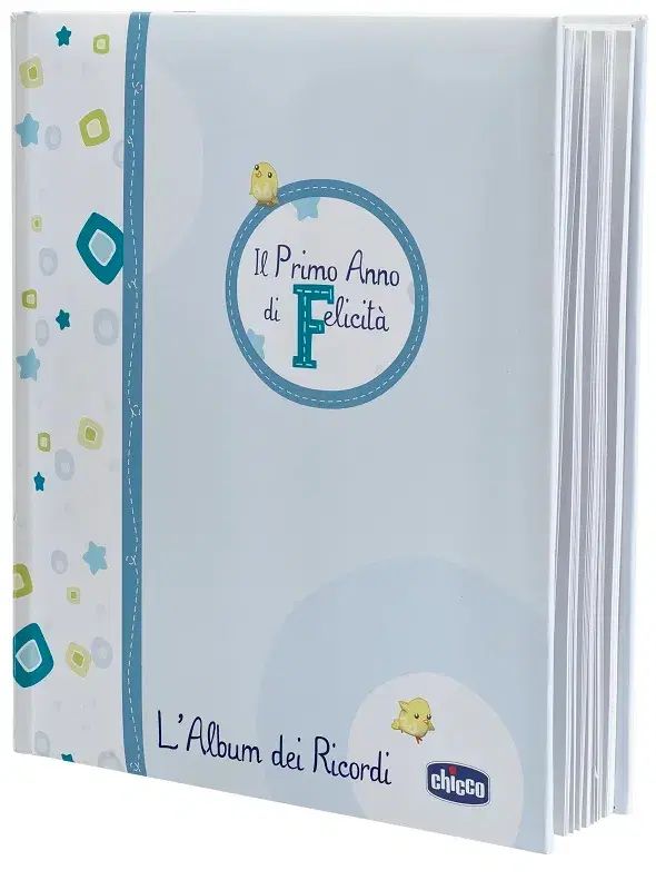 Chicco Libro Ricordi Azzurro