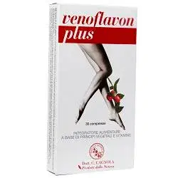 Venoflavon Plus Integratore per il Benessere delle Vene 30 Compresse 36 g