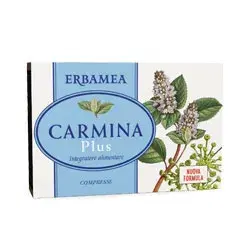 Erbamea Carmina Plus Integratore Alimentare Gas Intestinali 24 Compresse